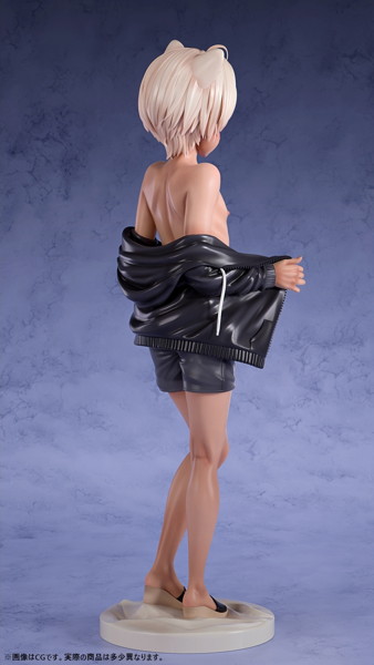 水着の褐色ケモ耳男子 ラオル 1/6スケール塗装済み完成品フィギュア