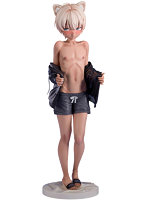 水着の褐色ケモ耳男子 ラオル 1/6スケール塗装済み完成品フィギュア