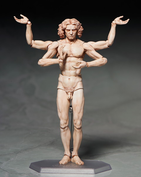 【再販】figma ウィトルウィウス的人体図 テーブル美術館