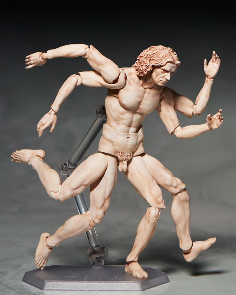 【再販】figma ウィトルウィウス的人体図 テーブル美術館