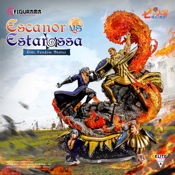 七つの大罪 エスカノール vs エスタロッサ スタチュー