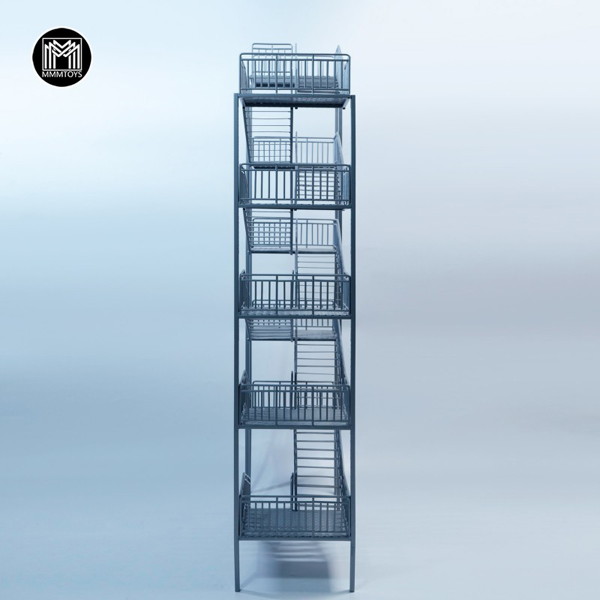 MMMトイズ 1/12スケール 多層非常階段