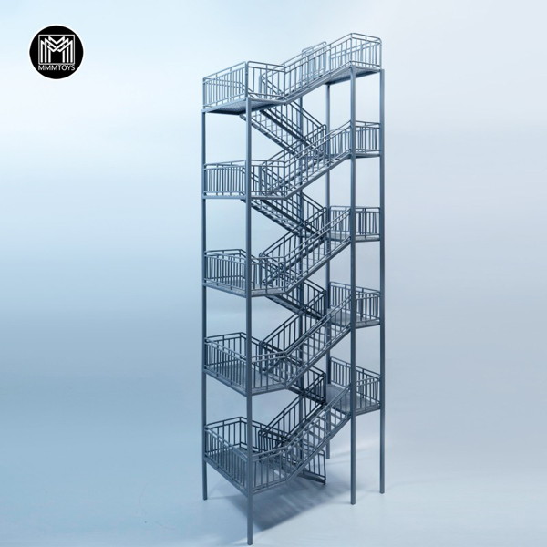 MMMトイズ 1/12スケール 多層非常階段