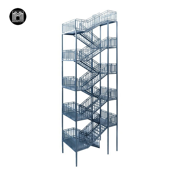 MMMトイズ 1/12スケール 多層非常階段