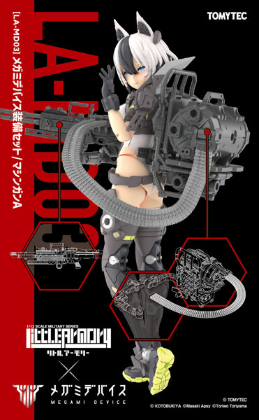 ［LA-MD03］メガミデバイス装備セット マシンガンA
