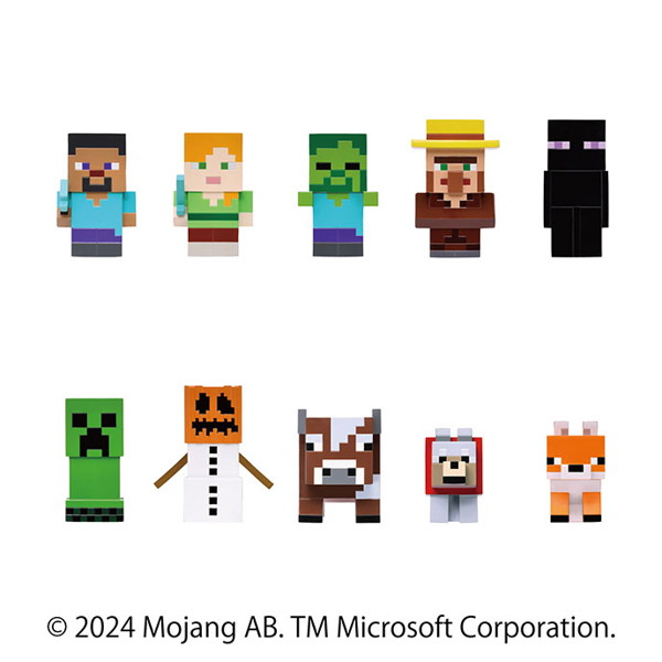 （再販）MINECRAFT マインクラフト ソフビパペットマスコット