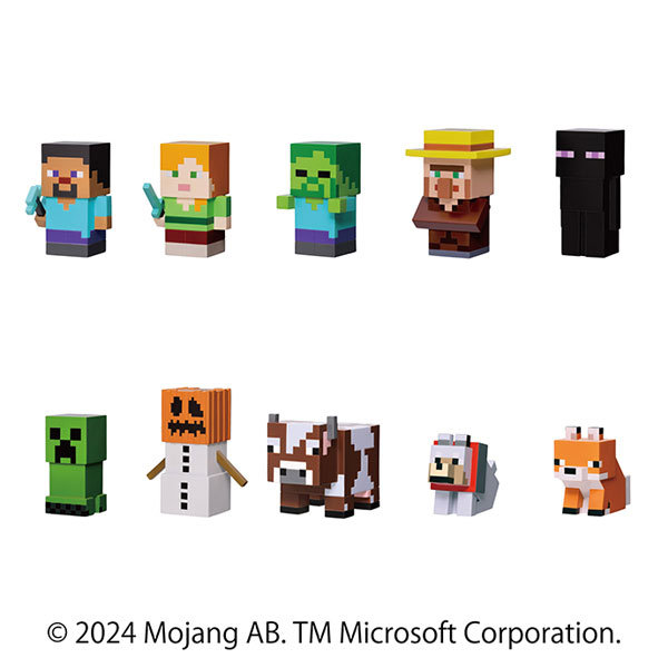 （再販）MINECRAFT マインクラフト ソフビパペットマスコット