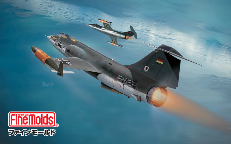FX11 1/72 ドイツ海軍 F-104G 戦闘機 ‘マリーネフリーガー’