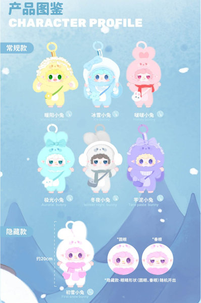 YOOKI 第3弾 あったかうさぎ（1BOX=6個入）のサムネイル画像