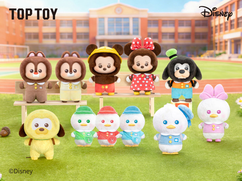 ディズニーミッキー＆フレンズ ミニリュック風 ぬいぐるみマスコット（1BOX=8個入）のサムネイル画像