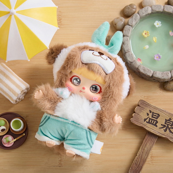 MEI YI YOU ART TOY Kitten 休日の温泉旅行シリーズ トレーディングプラッシュ（1BOX=6個入）