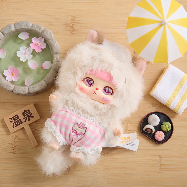 MEI YI YOU ART TOY Kitten 休日の温泉旅行シリーズ トレーディングプラッシュ（1BOX=6個入）