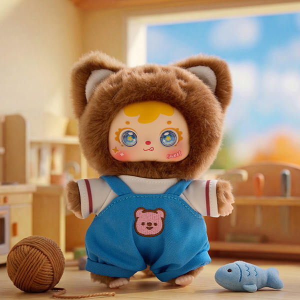 MEI YI YOU ART TOY SAMUEL Happy Meow houseシリーズ トレーディングプラッシュ（1BOX=6個入）