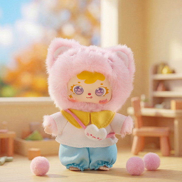 MEI YI YOU ART TOY SAMUEL Happy Meow houseシリーズ トレーディングプラッシュ（1BOX=6個入）