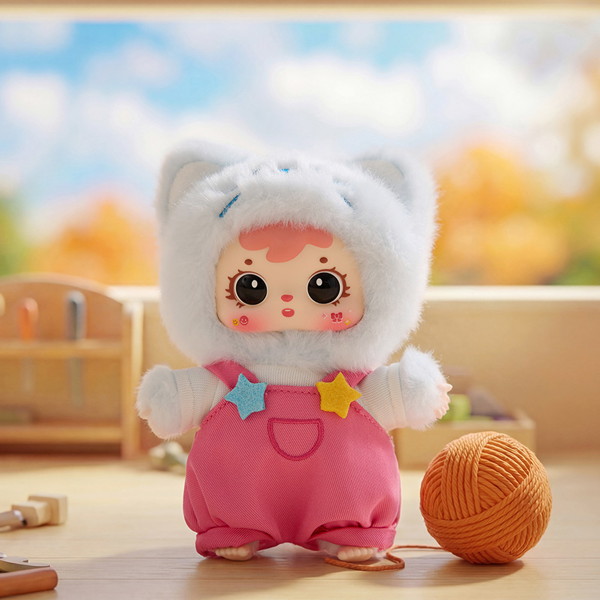 MEI YI YOU ART TOY SAMUEL Happy Meow houseシリーズ トレーディングプラッシュ（1BOX=6個入）