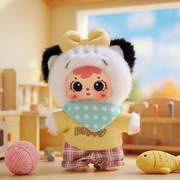 MEI YI YOU ART TOY SAMUEL Happy Meow houseシリーズ トレーディングプラッシュ（1BOX=6個入）