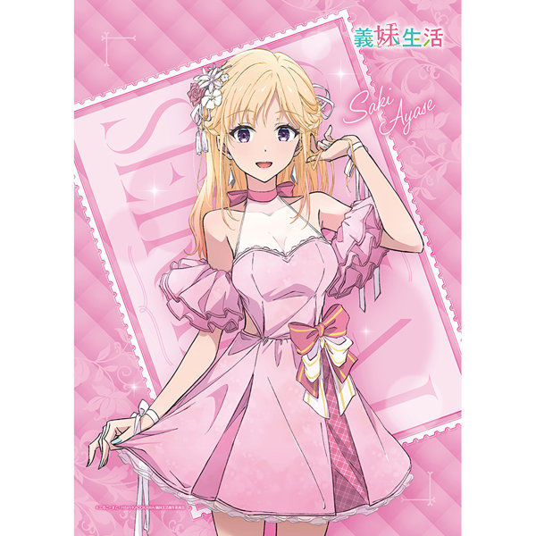義妹生活 描き下ろしB2タペストリー 綾瀬沙季/パーティドレス Wスエード
