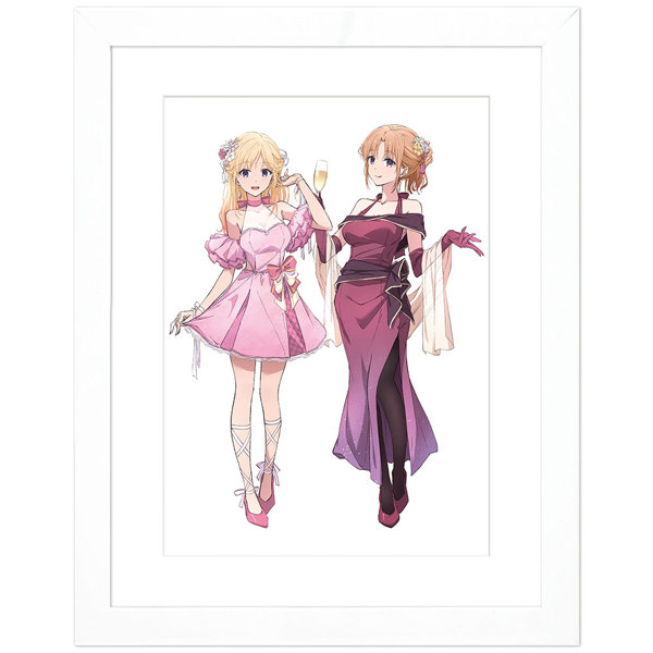 義妹生活 描き下ろしキャラファイングラフ パーティドレス A4