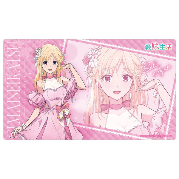 義妹生活 描き下ろしラバーマット 綾瀬沙季/パーティドレス