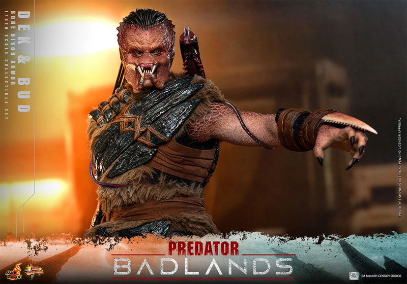【ムービー・マスターピース】『プレデター:バッドランド』1/6スケールフィギュア デク（ボーン・バイソン・アーマー）＆バド