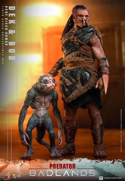 【ムービー・マスターピース】『プレデター:バッドランド』1/6スケールフィギュア デク（ボーン・バイソン・アーマー）＆バド