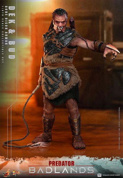 【ムービー・マスターピース】『プレデター:バッドランド』1/6スケールフィギュア デク（ボーン・バイソン・アーマー）＆バド