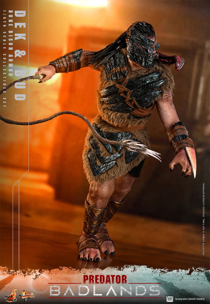 【ムービー・マスターピース】『プレデター:バッドランド』1/6スケールフィギュア デク（ボーン・バイソン・アーマー）＆バド