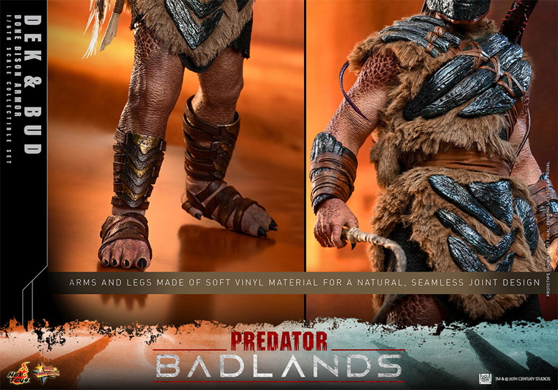【ムービー・マスターピース】『プレデター:バッドランド』1/6スケールフィギュア デク（ボーン・バイソン・アーマー）＆バド