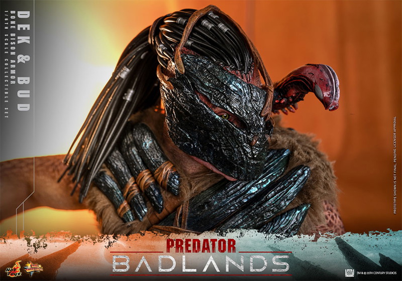 【ムービー・マスターピース】『プレデター:バッドランド』1/6スケールフィギュア デク（ボーン・バイソン・アーマー）＆バド