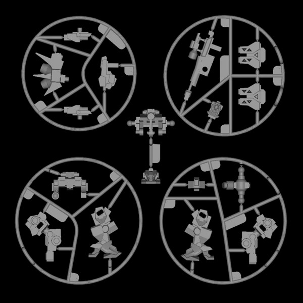 MECHA ART（メカアーツ）3種アソートセット （全3種） 1BOX:12個入