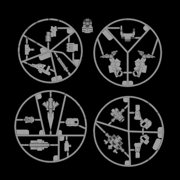 MECHA ART（メカアーツ）3種アソートセット （全3種） 1BOX:12個入
