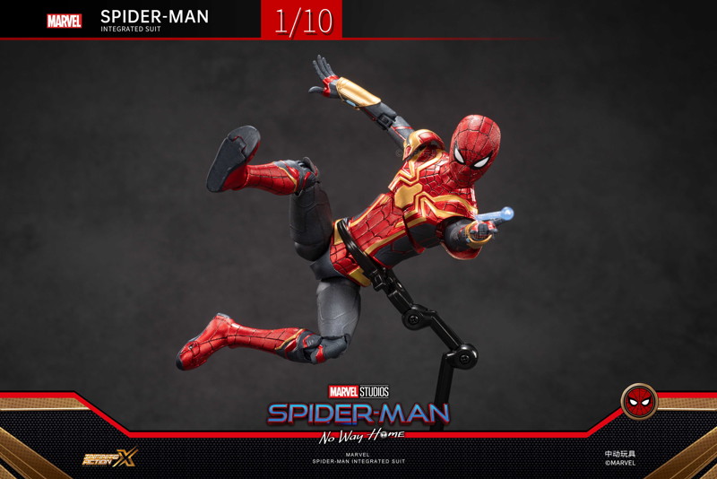 スパイダーマン アップグレードスーツ ノー・ウェイ・ホーム （7インチ Xシリーズ）