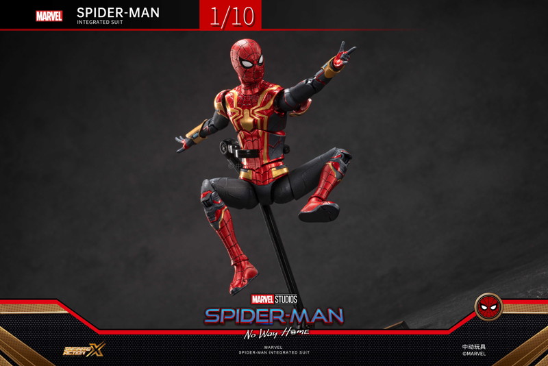スパイダーマン アップグレードスーツ ノー・ウェイ・ホーム （7インチ Xシリーズ）
