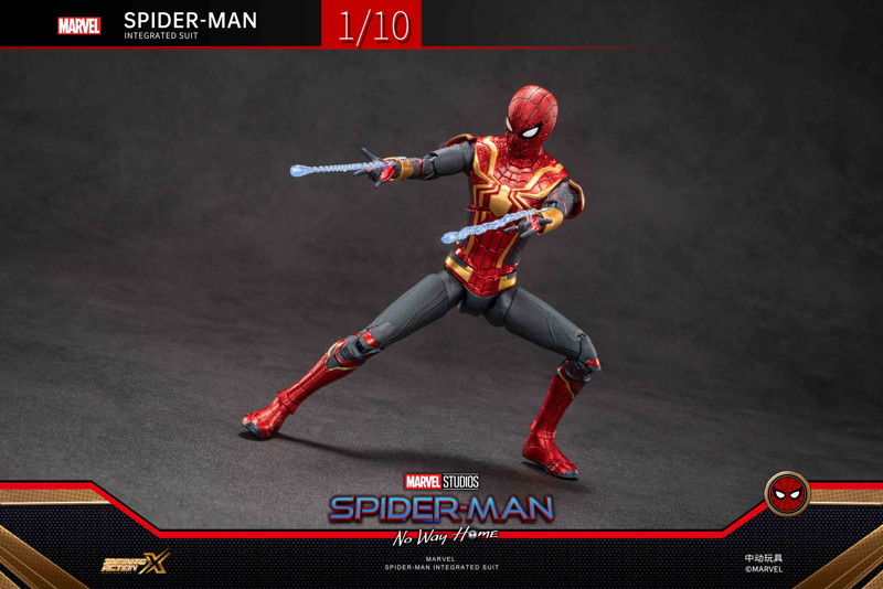 スパイダーマン アップグレードスーツ ノー・ウェイ・ホーム （7インチ Xシリーズ）