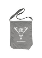 ウルトラマンティガ GUTSロゴ ショルダートート ミディアムグレー