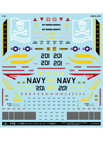 A-72086 アシタのデカール 1/72 F-14A VF-84 ジョリーロジャース「旗を掲げろ!」
