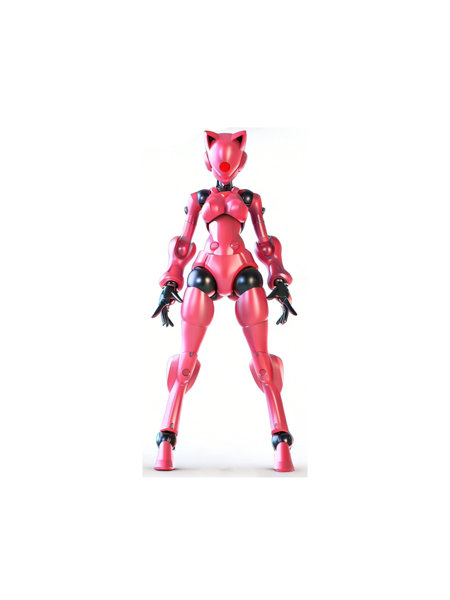 SHEIK MAINLAND 3 min projectシリーズ 迅捷異人 1/18スケールプラスチックモデルキット（ピンク）のサムネイル画像