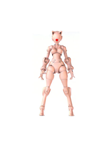 SHEIK MAINLAND 3 min projectシリーズ 迅捷異人 1/18スケールプラスチックモデルキット（ベージュ）のサムネイル画像