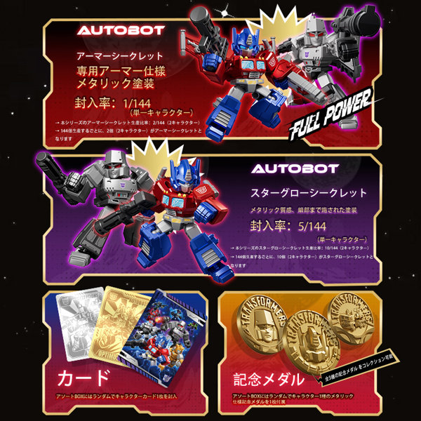 Blokees トランスフォーマー 71301 DV01 ギャラクシー・シャイニング（1BOX=12個入）