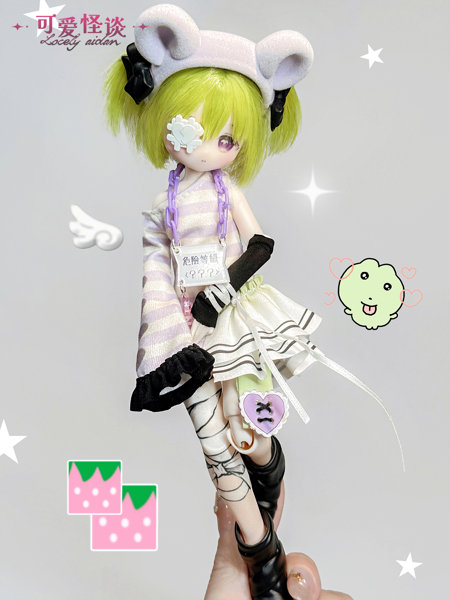 【再販】【BOX販売】inedible doll かわいい怪談シリーズ トレーディングドール（1BOX=4個入）