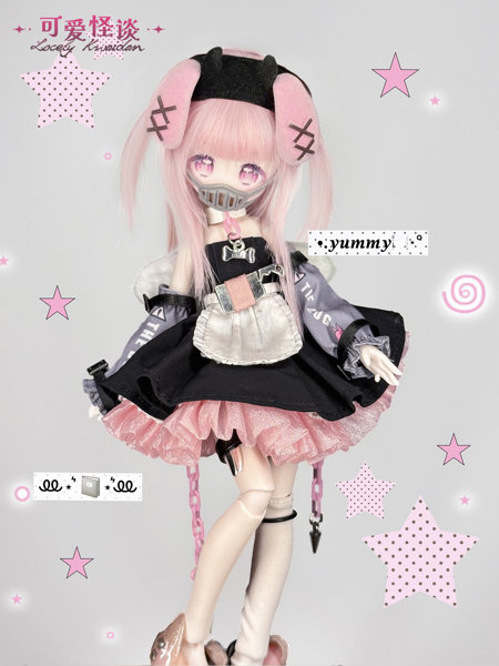 【再販】【BOX販売】inedible doll かわいい怪談シリーズ トレーディングドール（1BOX=4個入）