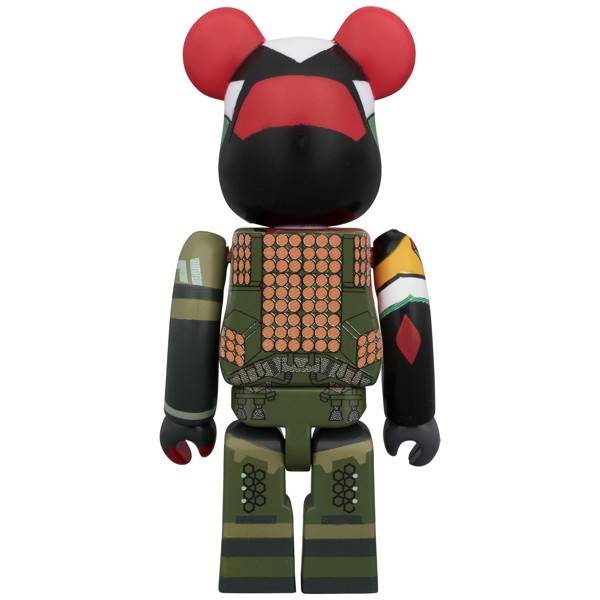 BE@RBRICK エヴァンゲリオン新2号機α ＆ エヴァンゲリオン8号機β 臨時戦闘形態 100％ 2PCS SET