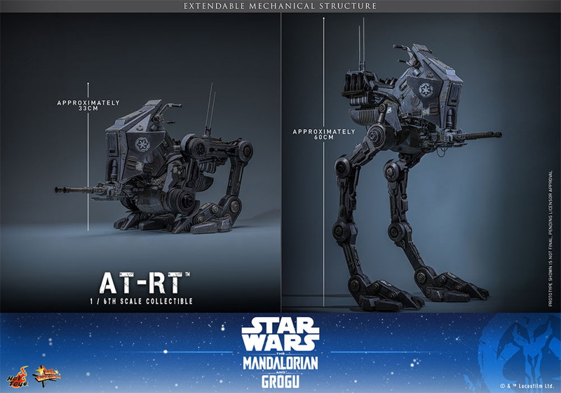 【ムービー・マスターピース】『スター・ウォーズ/マンダロリアン・アンド・グローグー』1/6スケールビークル AT-RT