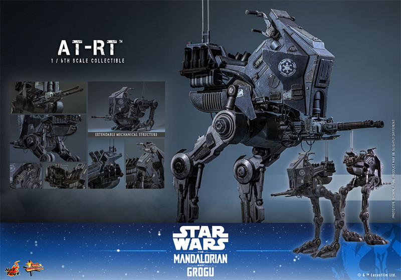 【ムービー・マスターピース】『スター・ウォーズ/マンダロリアン・アンド・グローグー』1/6スケールビークル AT-RT