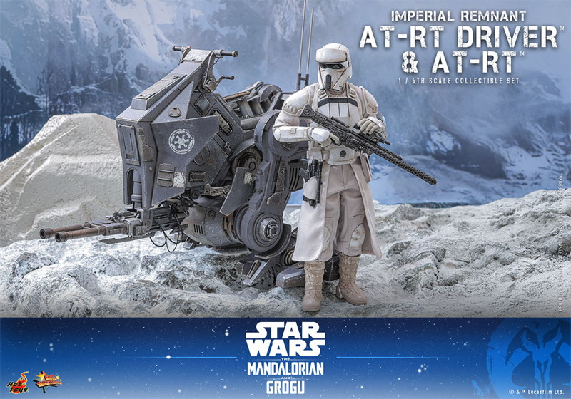 【ムービー・マスターピース】『スター・ウォーズ/マンダロリアン・アンド・グローグー』1/6スケールフィギュア インペリアル・レムナント AT-RTドライバー＆AT-RT