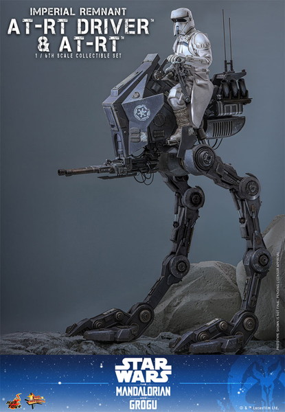 【ムービー・マスターピース】『スター・ウォーズ/マンダロリアン・アンド・グローグー』1/6スケールフィギュア インペリアル・レムナント AT-RTドライバー＆AT-RT