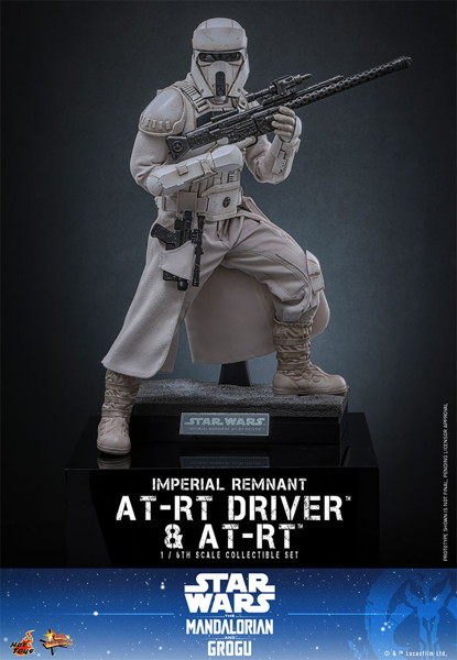 【ムービー・マスターピース】『スター・ウォーズ/マンダロリアン・アンド・グローグー』1/6スケールフィギュア インペリアル・レムナント AT-RTドライバー＆AT-RT