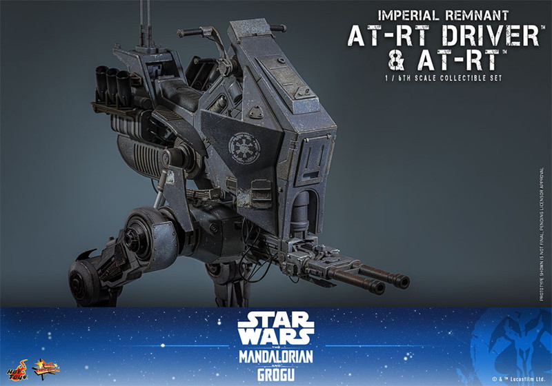 【ムービー・マスターピース】『スター・ウォーズ/マンダロリアン・アンド・グローグー』1/6スケールフィギュア インペリアル・レムナント AT-RTドライバー＆AT-RT