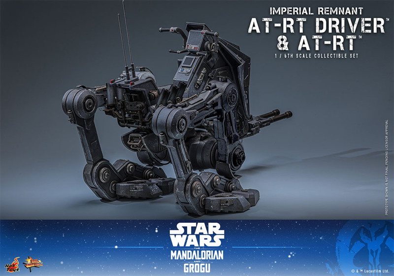 【ムービー・マスターピース】『スター・ウォーズ/マンダロリアン・アンド・グローグー』1/6スケールフィギュア インペリアル・レムナント AT-RTドライバー＆AT-RT