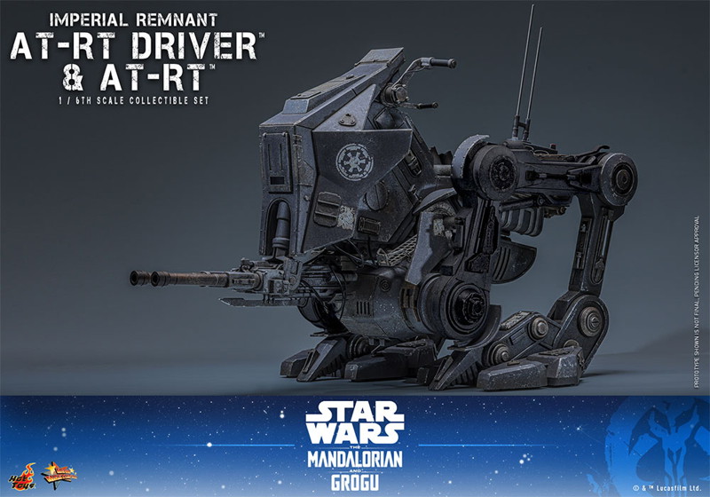 【ムービー・マスターピース】『スター・ウォーズ/マンダロリアン・アンド・グローグー』1/6スケールフィギュア インペリアル・レムナント AT-RTドライバー＆AT-RT